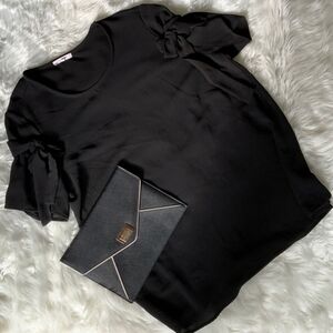 Pleione bow sleeve blouse